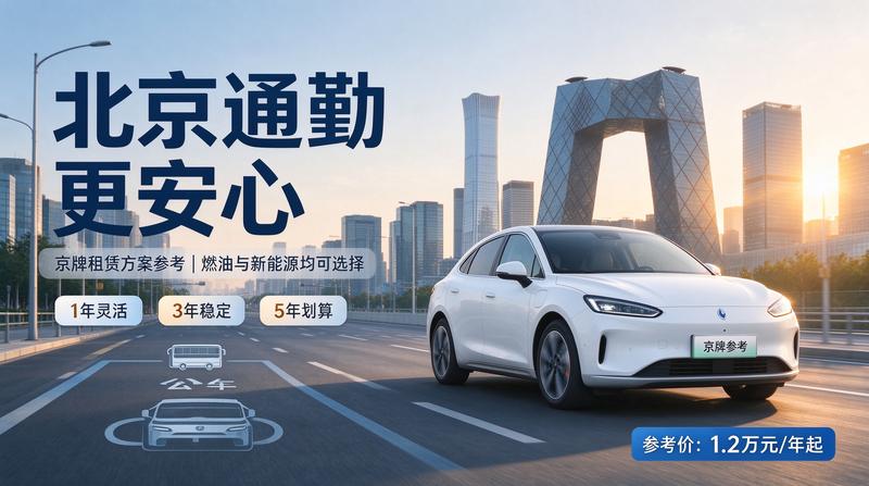 北京车牌租赁流程示意图